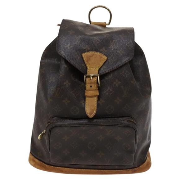 LOUIS VUITTON Monogram Montsouris GM Backpack M51135 - Picture 13 of 16